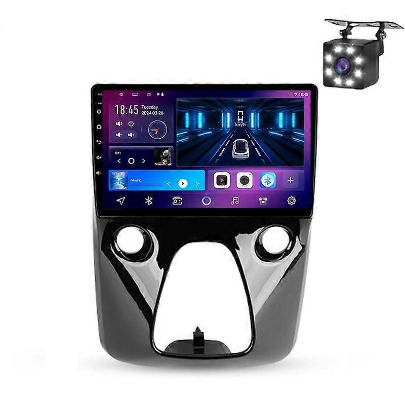 For Peugeot 108 Toyota Aygo B40 2014-2021 Car Radio Multimedia Video Player WIFI Navigation GPS