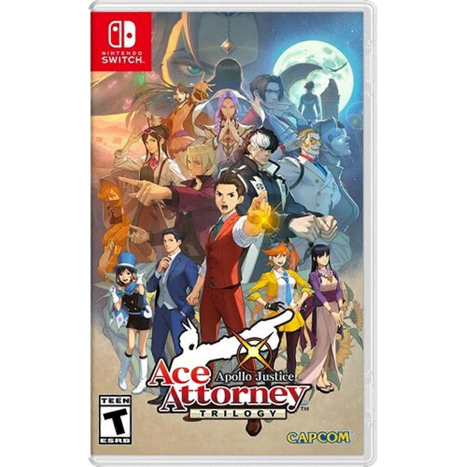 Apollo Justice: Ace Attorney Trilogy For Nintendo Switch [Videogames] Usa Import Size 1
