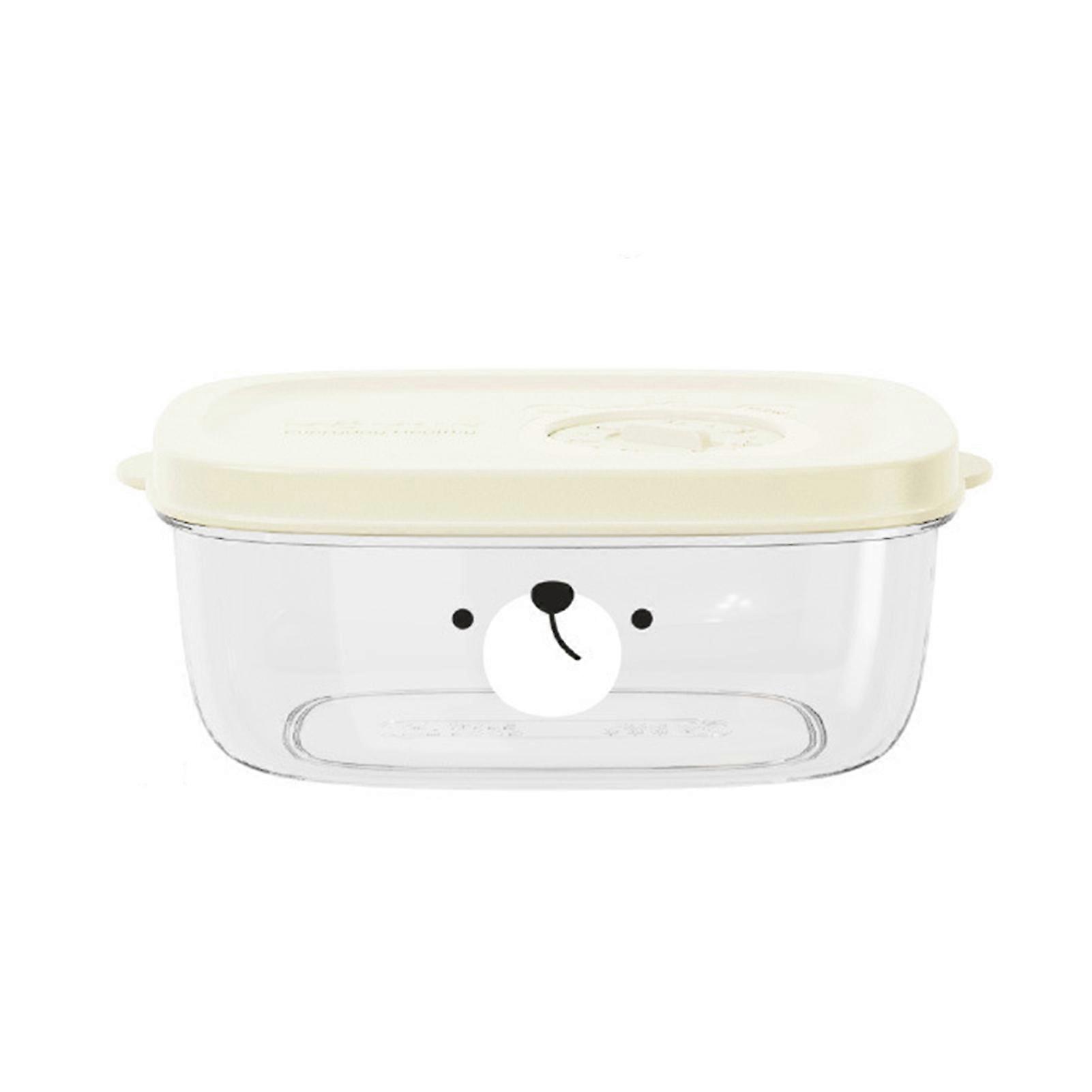 Clear Food Storage Container Easy to Clean Food Containers Freezer Dishwasher Microwave Safe