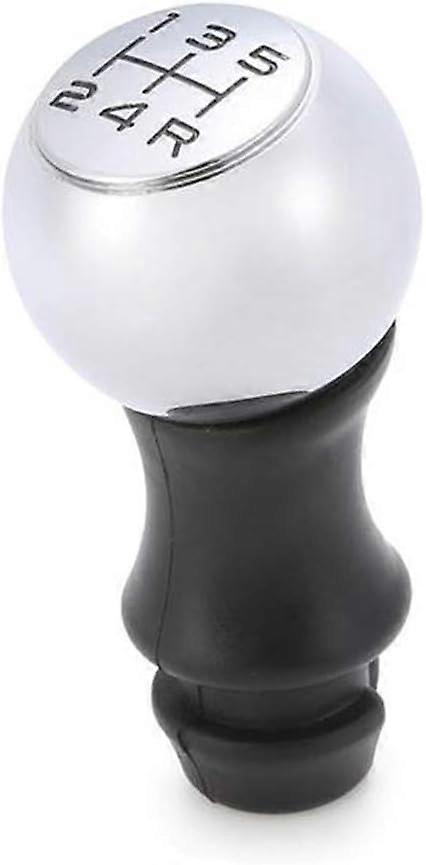 5 Speed Manual Gear Shift Knob for Car 206 207 3008 etc/ C2 C3 C4 Picasso Berlingo Saxo (Silver),2024 Ping