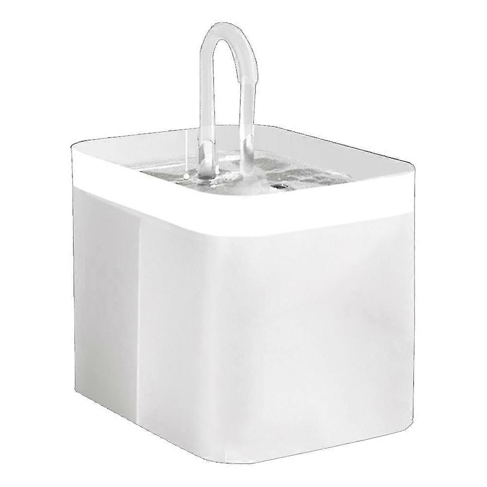 Cat Water Fountain Auto Filter Electric Mute Cat Drinker Bowl 1.5l Recirculate Filtring Drinker For