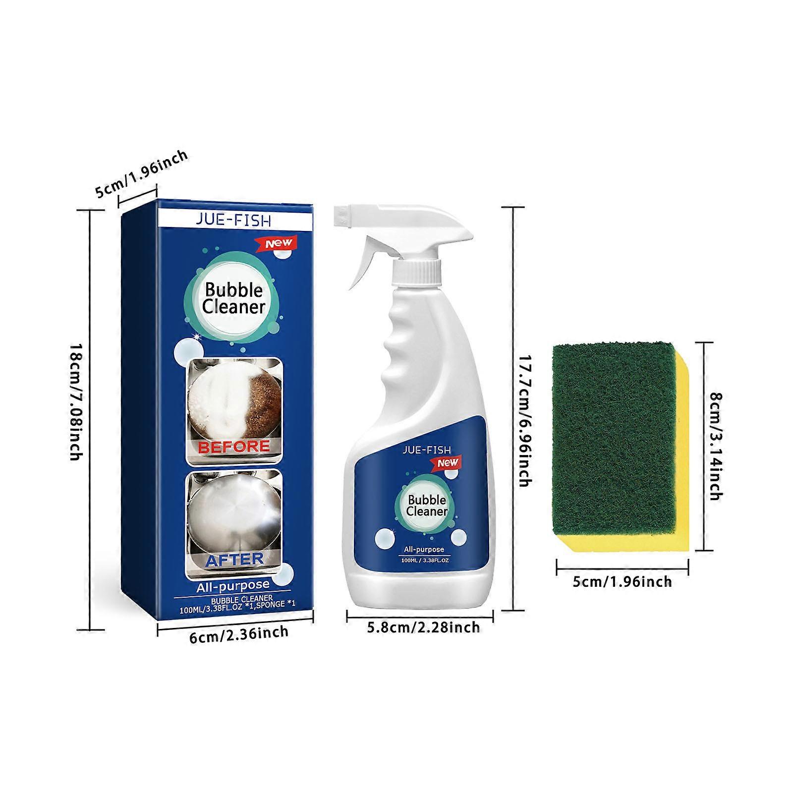 Detergent All-purpose Kitchen Bubble Cleaner Household Kitchen Foam Multifunctiona 100ml_c24070448