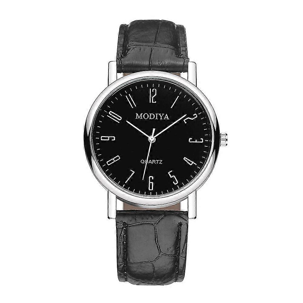 Modiya Buckle Sewing Thread Strap Gradient Plastic Case Pattern Watch