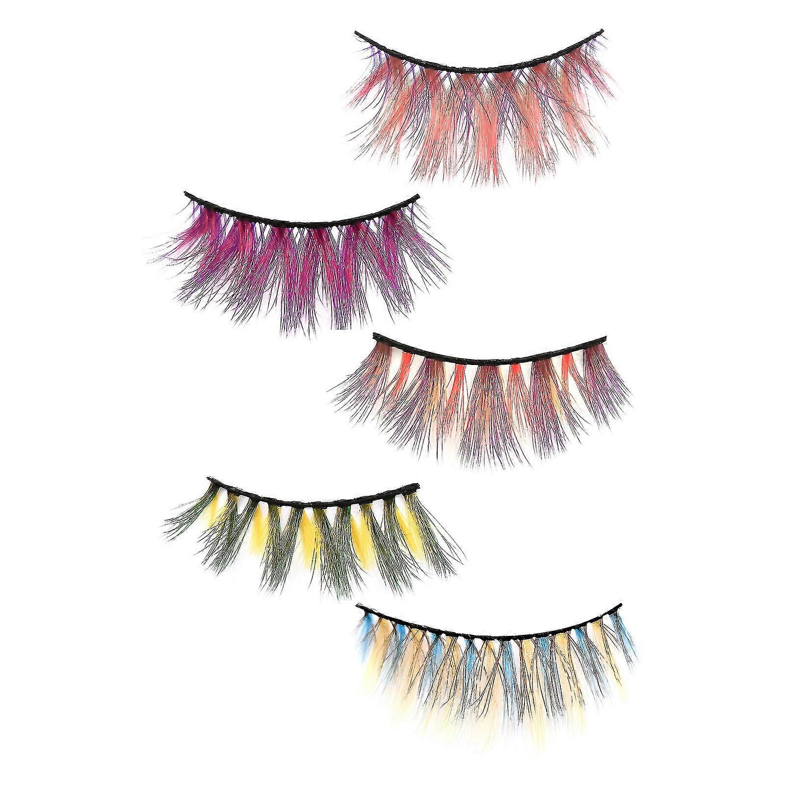 Mink Eyelash Extension C Curl Colored False Eyelashes