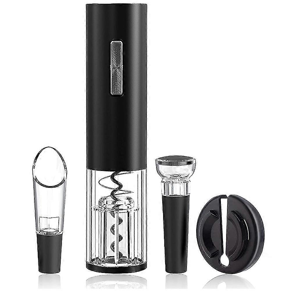 Electric Wine Opener Rechargeable Kit, Automatic Bottle Opener, Corkscrew Wine Opener With Type C U