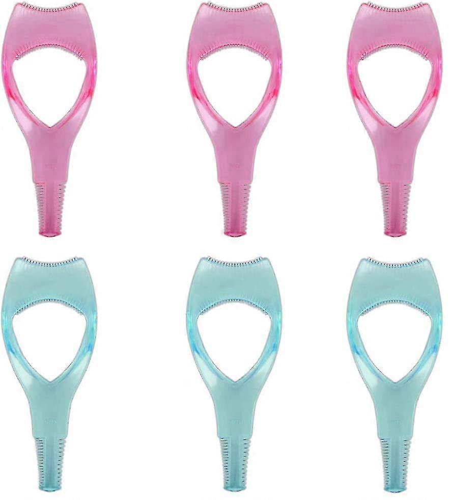 6pcs Mascara Applicator Guide Tool Eyelash Comb Makeup Makeup Eyelash Tool 3in1 Eye Lash Brush Mascara Applicator Guide Eyelash Comb Cosmetic Tool