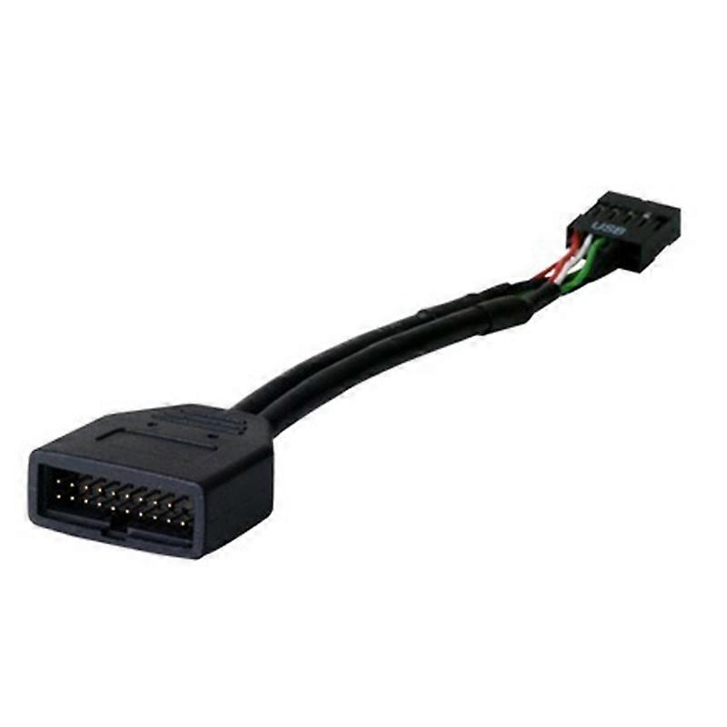 PC USB 2.0 9Pin Male to Motherboard 3.0 20Pin Female Adapter Cable Converter