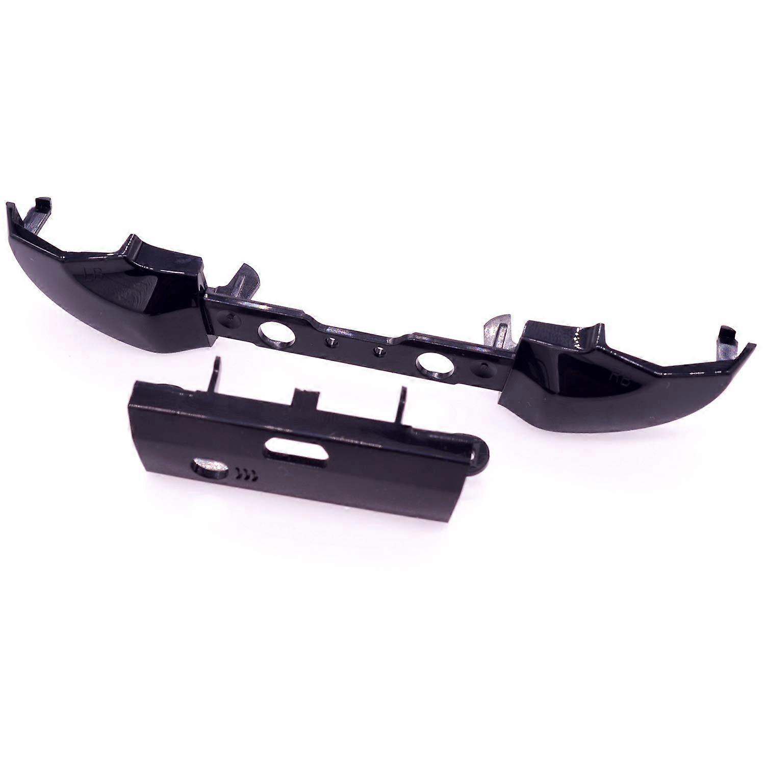 RB LB Bumper Trigger Button Shoulder w/Top Middle Bar Replacement for Xbox One S Controller 1708 Black