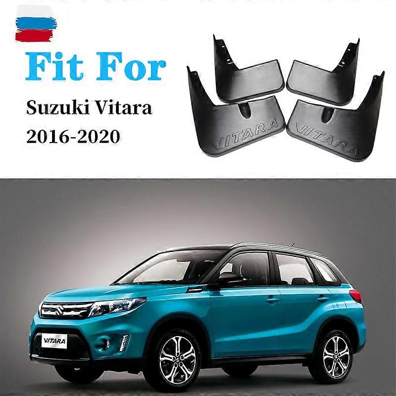 Excellent 4pcs FOR Suzuki Vitara Mudguards Fender Mud Flap Guard splash Mudguard Fenders Mudflaps car accessories auto styline Front Rear
