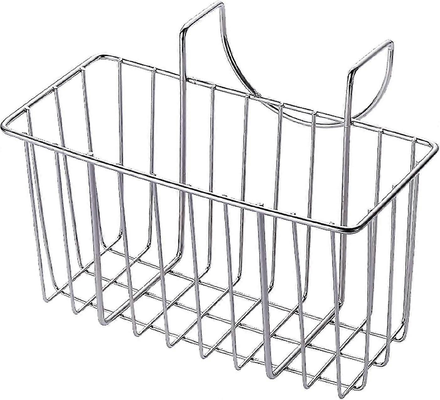 Kitchen Sponge Holder Silver (7.5"x 3.5"x 4.1")