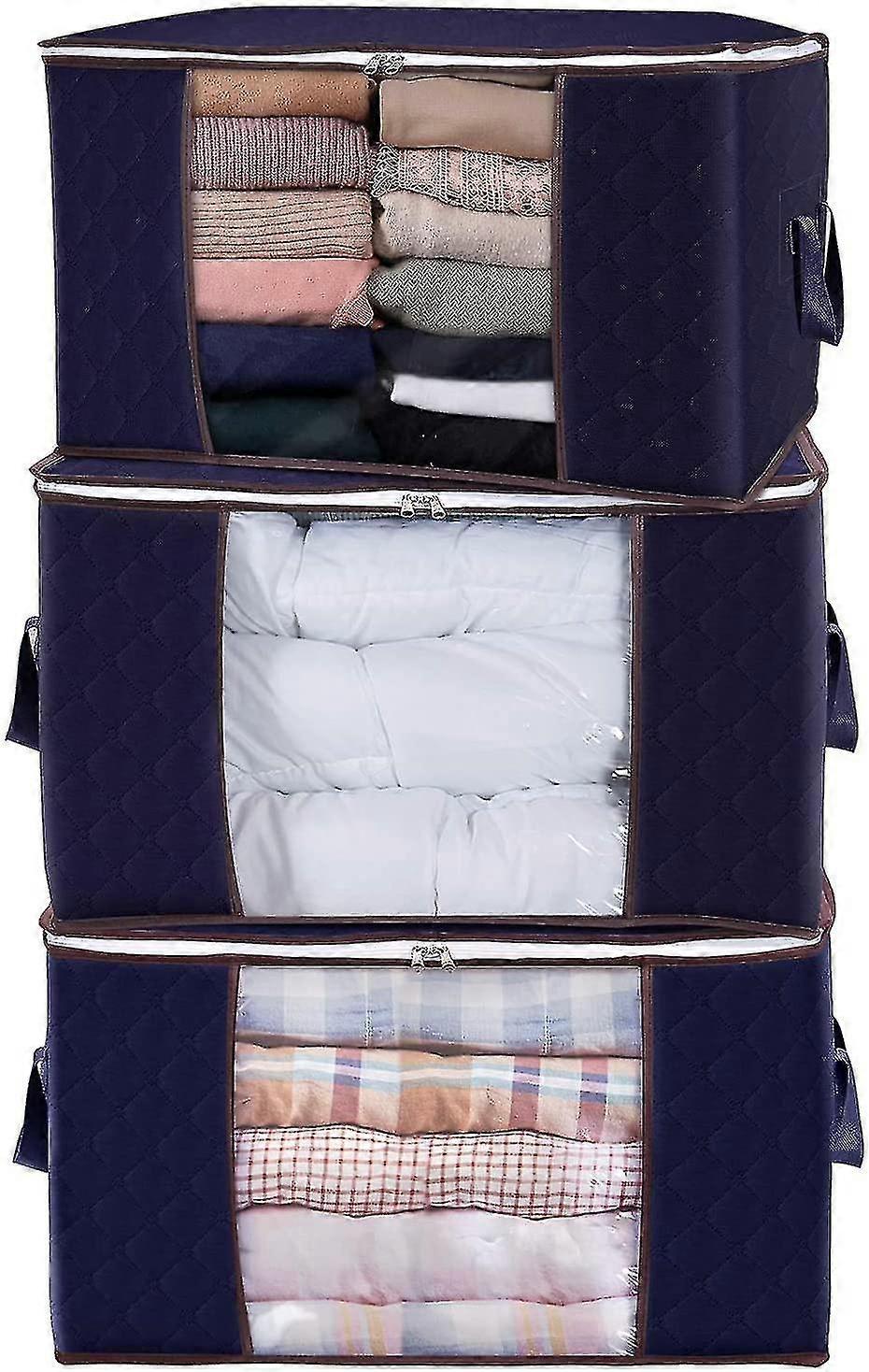 Large Capacity Clothes Storage Bag Organizer Foldable