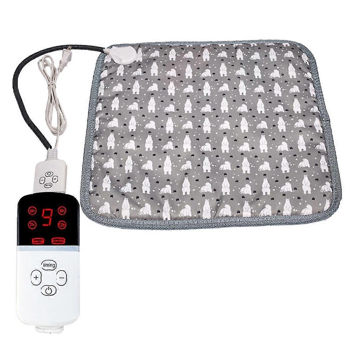 Pet Heating Pad, 9 Adjustable Temperature Pet Heating Pad , Indoor Waterproof Pet Heating Pad Eu Plug