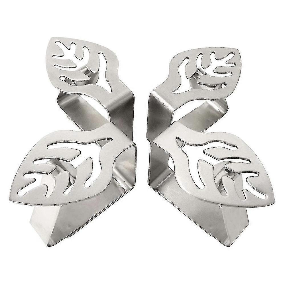 4pcs Stainless Steel Table Cloth Clips Thickened Strong Tablecloth