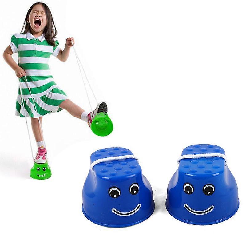 子供の竹馬バランストレーナー屋外のおもちゃ子供の屋外プラスチック素材のコーディネートゲーム