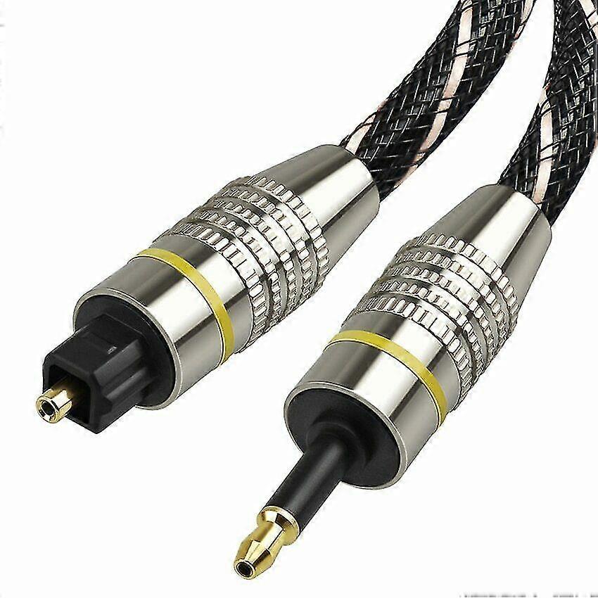 Sonido digital Toslink a Mini Toslink Cable 3.5mm Spdif Cable óptico 5m