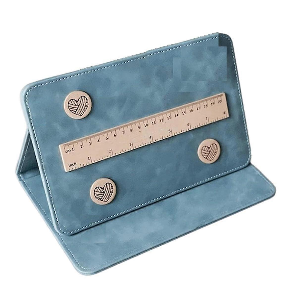 Chart Holder Knitting Tool, Knitting Tool Accessories Chart Holder,Knitting Pattern Holder,Crochet Pattern Holder Blue