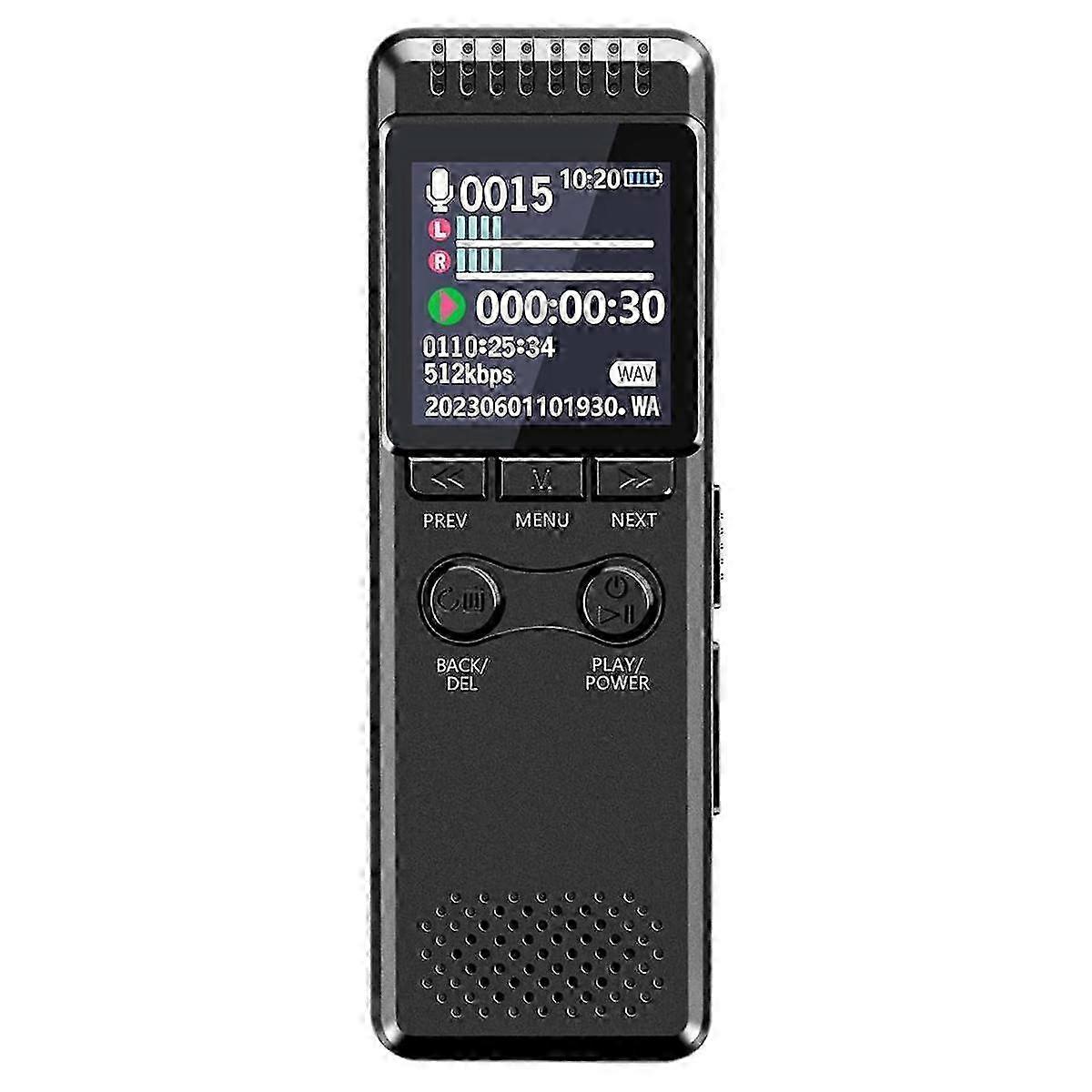 32gb Digital Voice Recorder With 8000 Hours Recording Capacity, Voice Activated Audio Recorder For Meeting Lecture