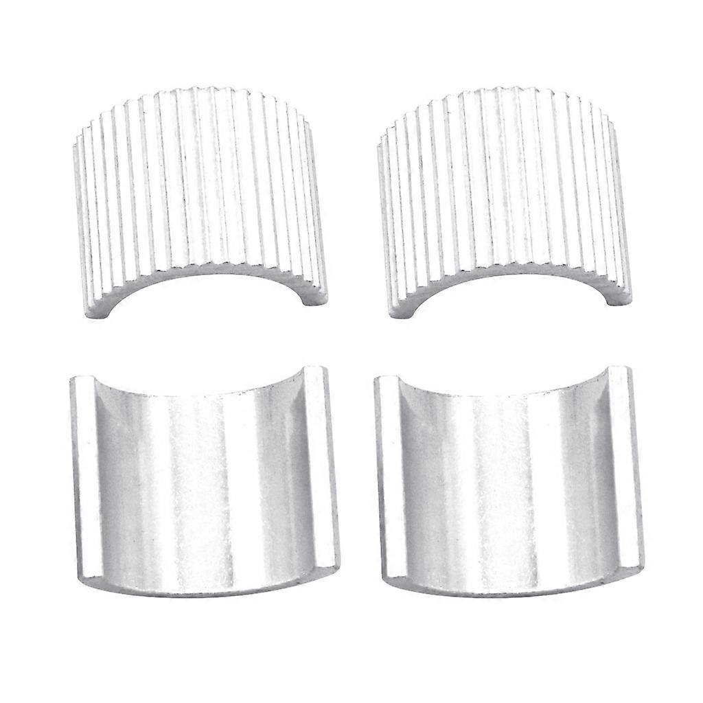 High Quality Aluminum Alloy Motorcycle Handlebar MountRiser Clamp Modification Variable Diameter Spacer Sleeve Set 4pcs