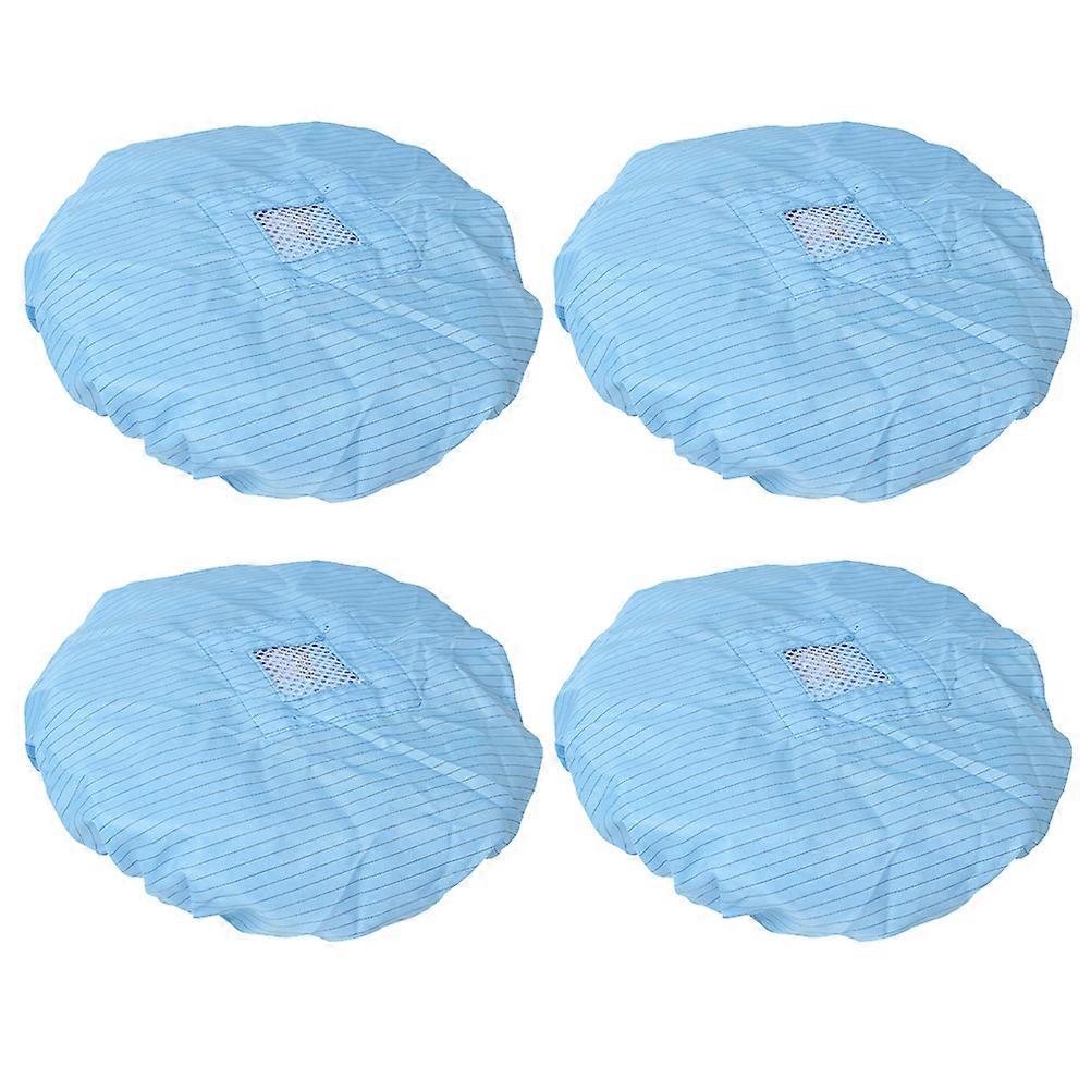 4 Pcs Dickies Chapeau Cheveux Filets Industrie Alimentaire Sushi Chef Chapeau Chef Cheveux Filet Filets À Cheveux Cuisson Chef Tête Cap
