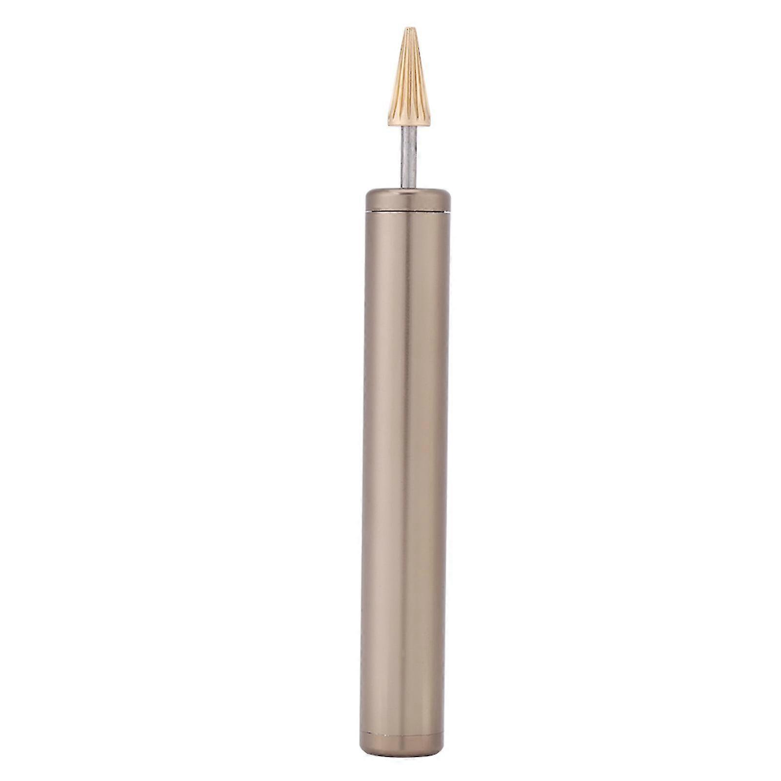 Leather Craft Top Edge Dye Oil Pen Applicator - DIY Belt Strap Finisher Tool (Coffee)