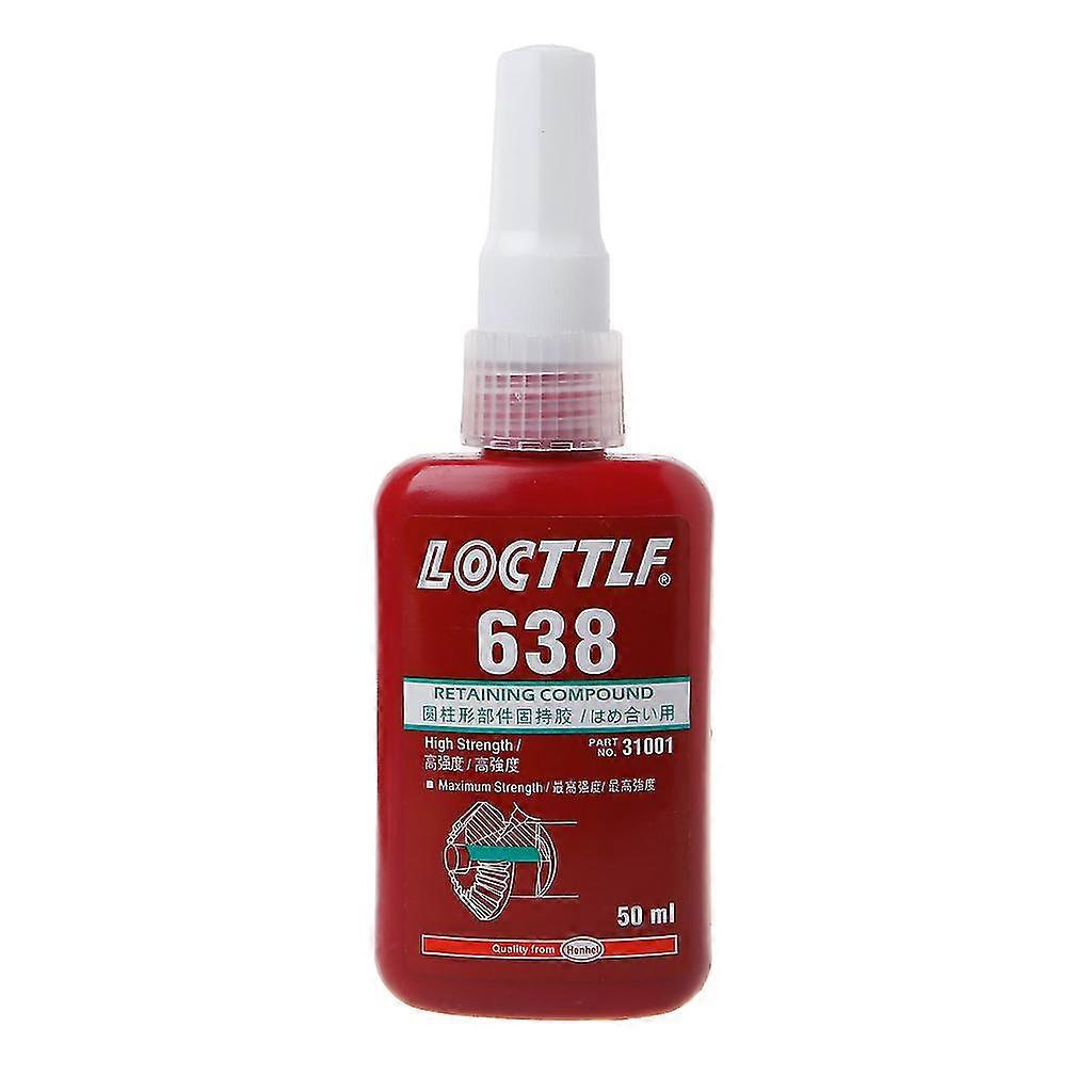 638 Retaining Compound Thread locker 50ml Adhesive Glue for Bearing Flange Hose