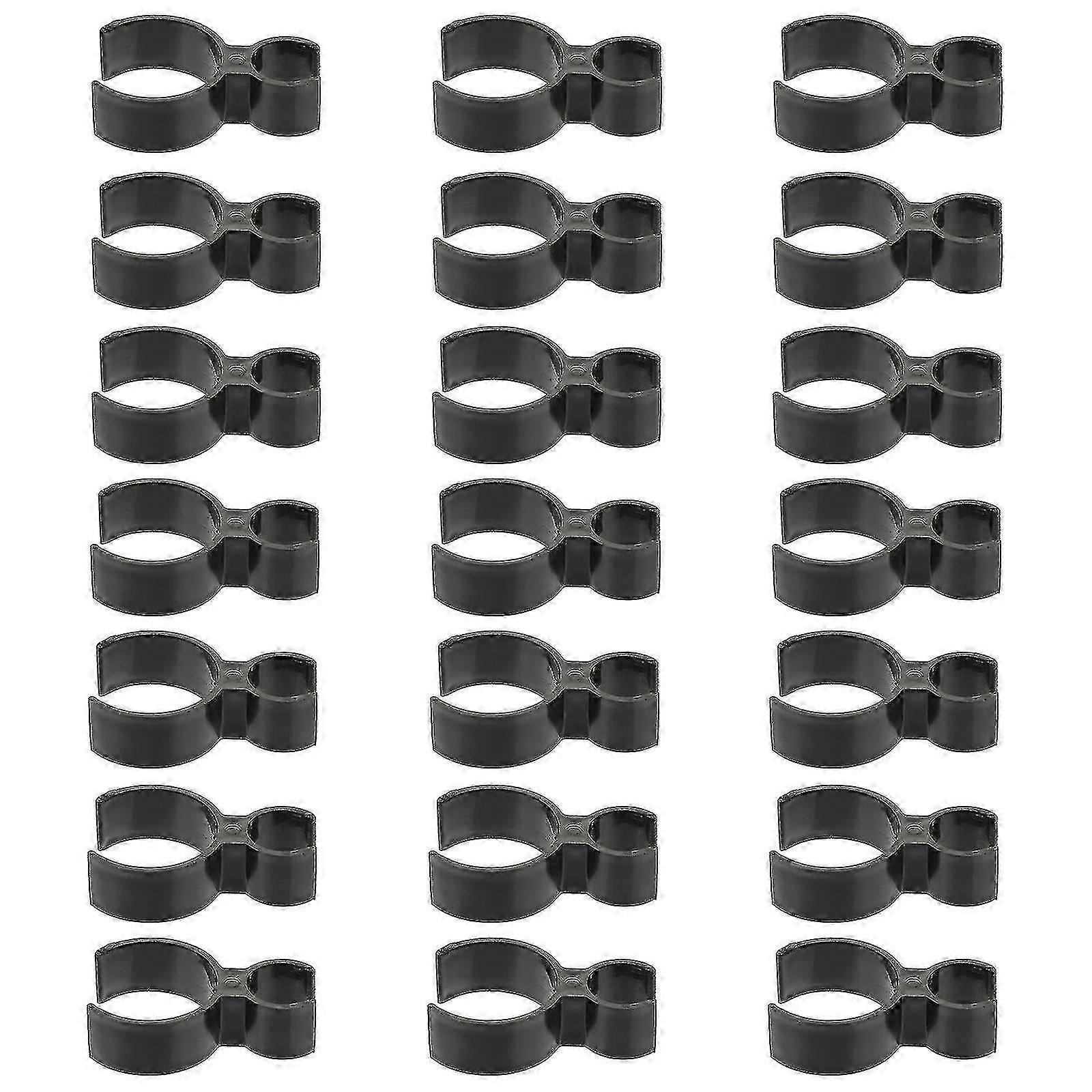 24 قطعة زجاجة الشمبانيا كليب زجاجة نبيذ حامل واحد مقاطع السلامة للشمعة p202411261308