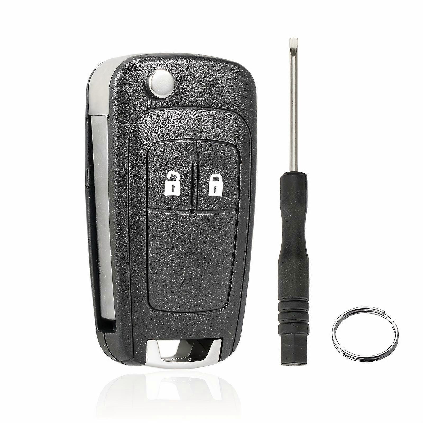 Flip Remote Key Shell Case For Buick For Chevrolet For Cruze For Equinox GMC For Terrain For Vauxhall For Opel For Astra J 2 3 4 5 Buttons