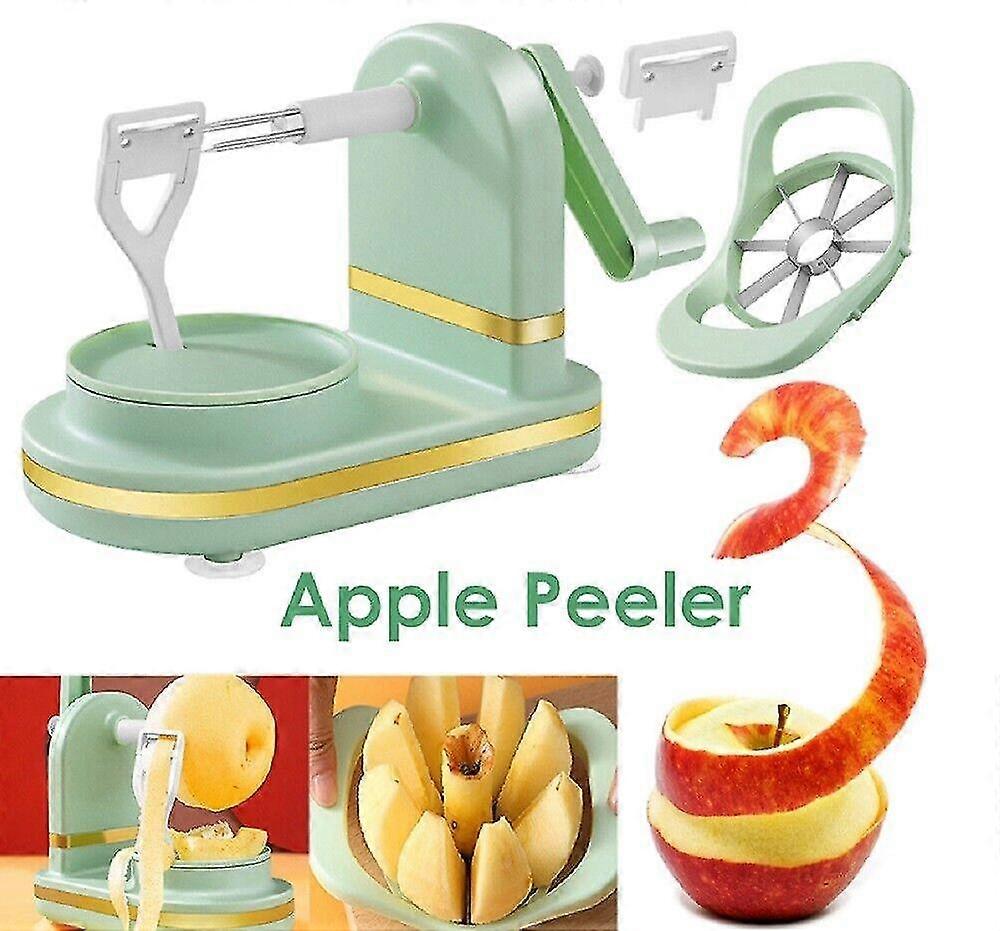 Hand-Cranked Apple Peeler & Slicer - Fruit Processing Machine, Fruit Cutter