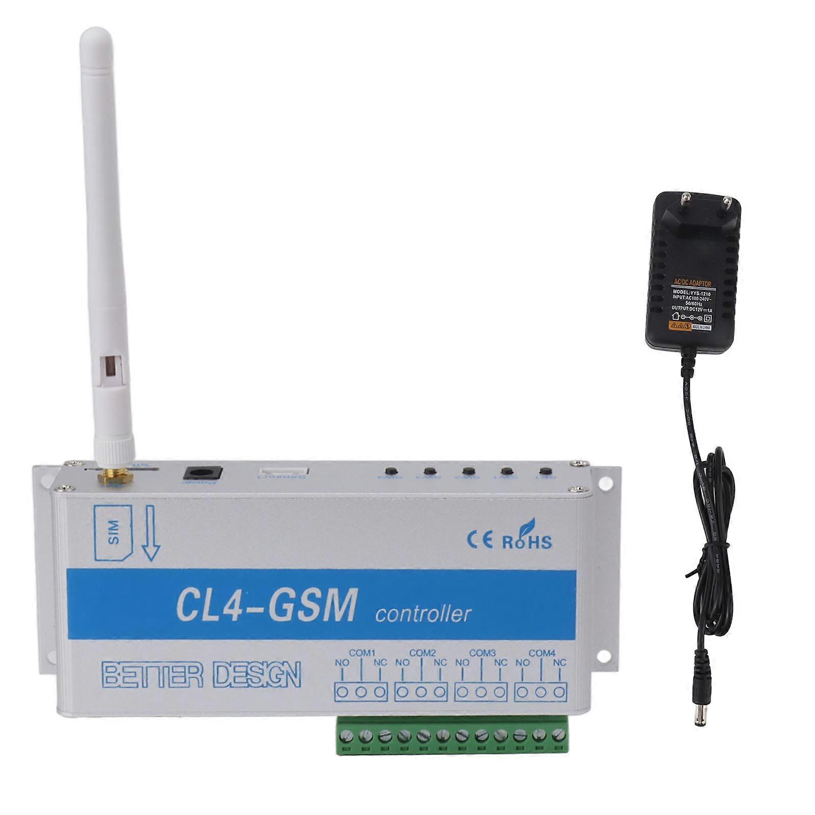 SMS GSM ανοιχτήρι πυλών IP30 διακόπτης ρελέ τηλεχειριστηρίων αλουμινίου προστασίας για την αποθήκη υπόστεγων γκαράζ