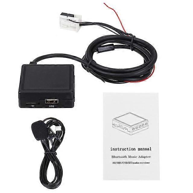 Auto Bluetooth Modul für BMW E60 E63 E65 E66 E81 E82 E87 E90 Bluetooth 5.0 / SD / MIC / USB / Aux 5 Modus Eingang Audio Empfänger