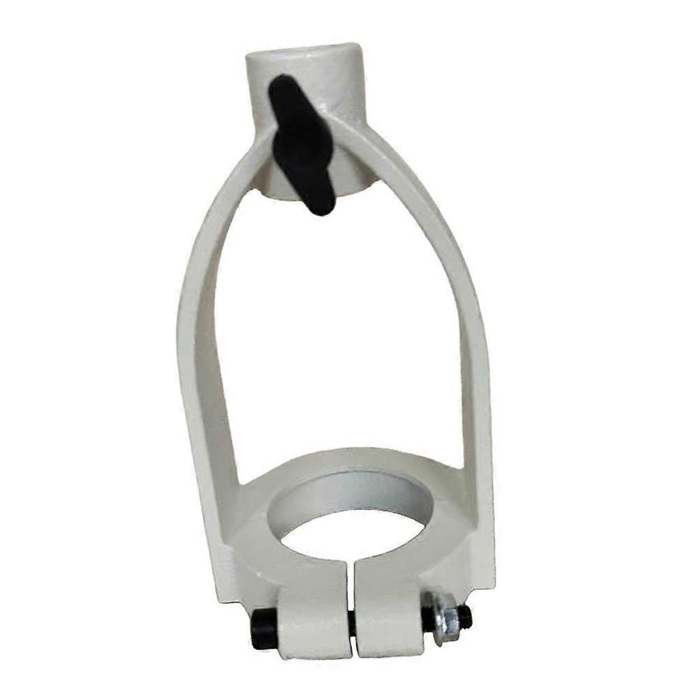 Square Hole Drill Bit Adapter Drill Attachment for Table Drill Non- Square Hole Hand Drills Fixing Bracket White