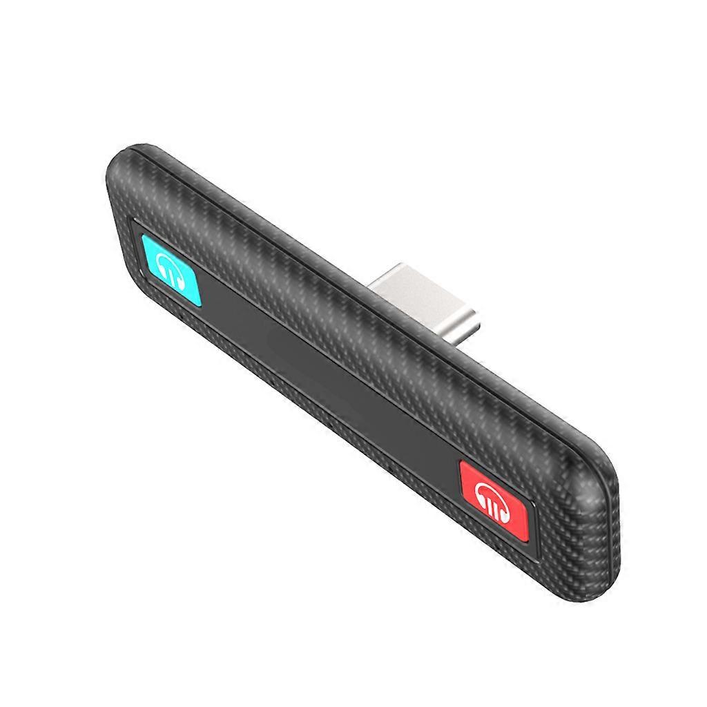 Portable Audio Transmitter Receiver Adapter with Low Latency Easy Connection