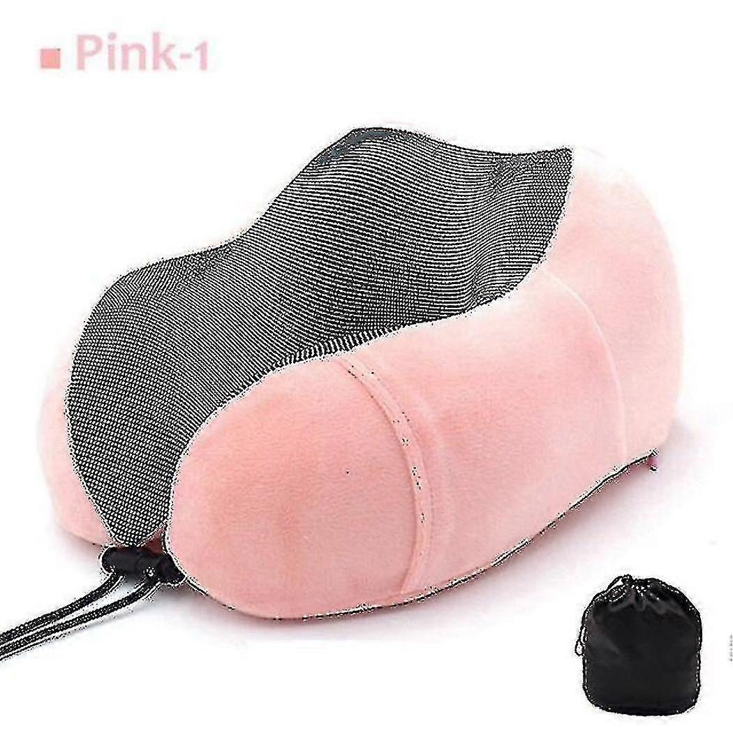Cuscino da viaggio Memory Foam Collo e cuscino cervicale per aeroplano Auto Ufficio Nap Cuscini U Shape