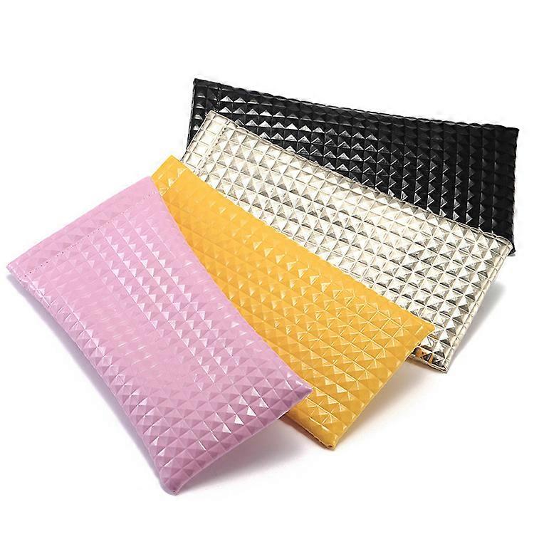 4 Pieces Soft PU Leather Glasses Bag, PU Leather Glasses Case, Reading Glasses Case, Soft Glasses Case Felt Pouch, for Storing and Protecting Sunglass
