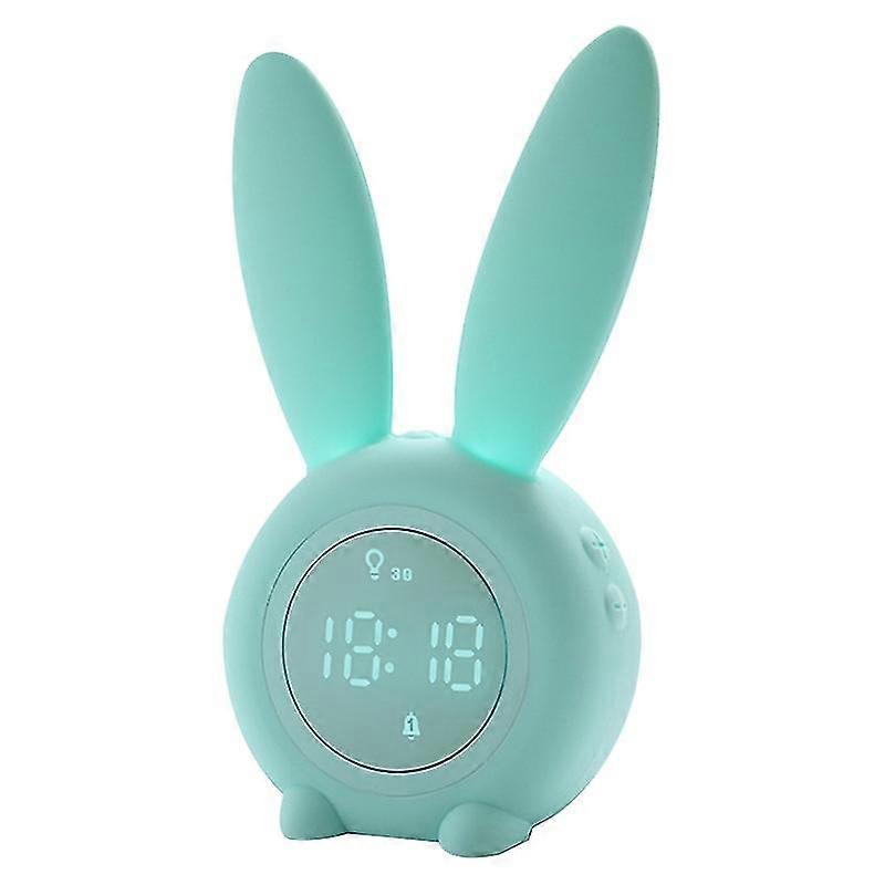 Rabbit Wake Up Lights Bedside Lamps Alarm Clocks Light Rabbit Alarm Clocks