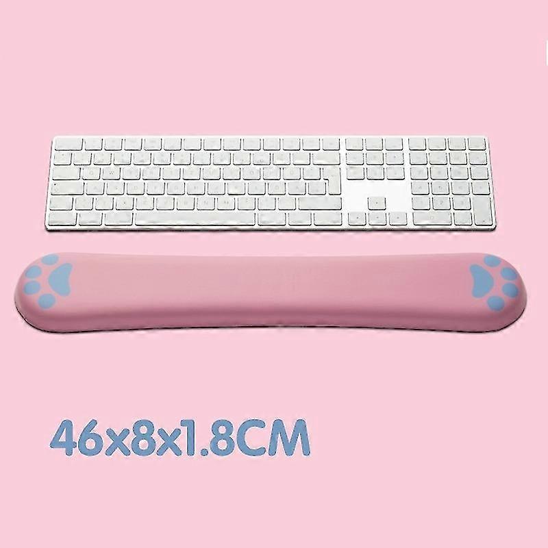 Toetsenbord Polssteun Pad Memory Foam Slow Rebound 46 cm lang (blauw of roze)-MXBC