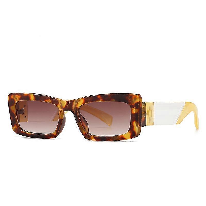 Vintage Small Rectangle Gradient Sunglasses Women 2022 New Fashion Brand Purple Frame Square Sun Glasses Female Elegant Shades