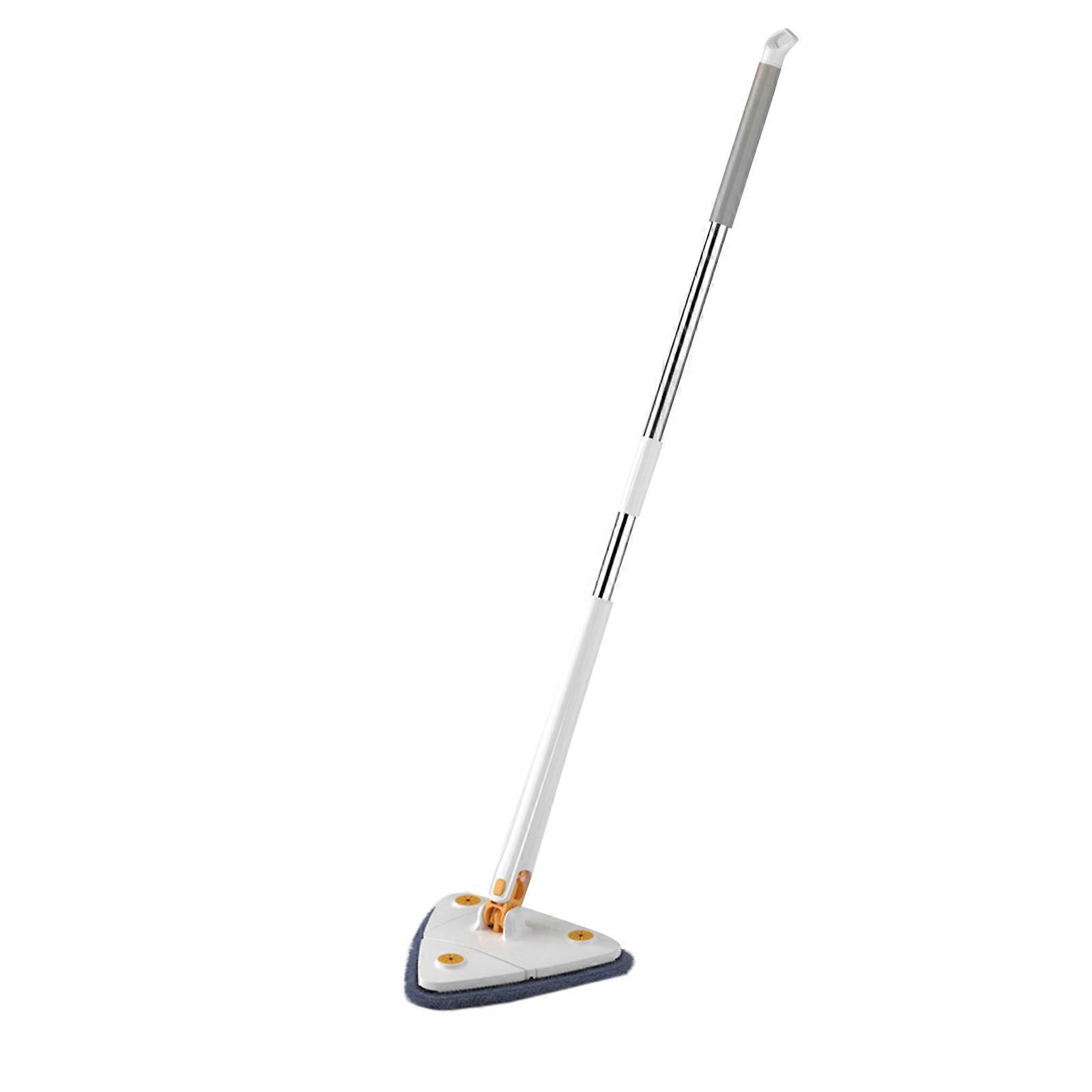 360 Rotatable Adjustable Cleaning Mop Triangle Microfiber Mop with Long Handle