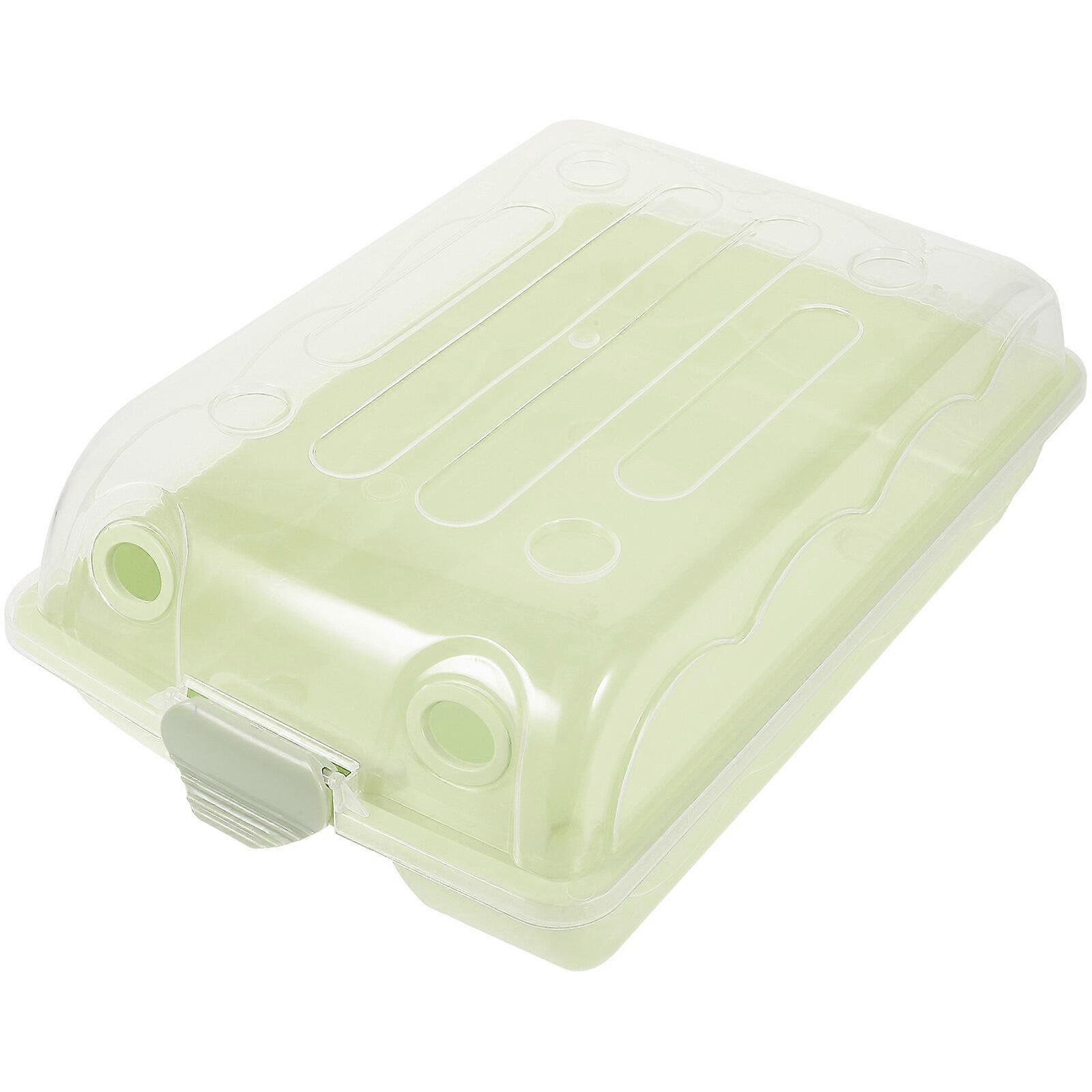 Flipping Lid Plastic Shoes Storage Box Stacking Sneakers Storage Container