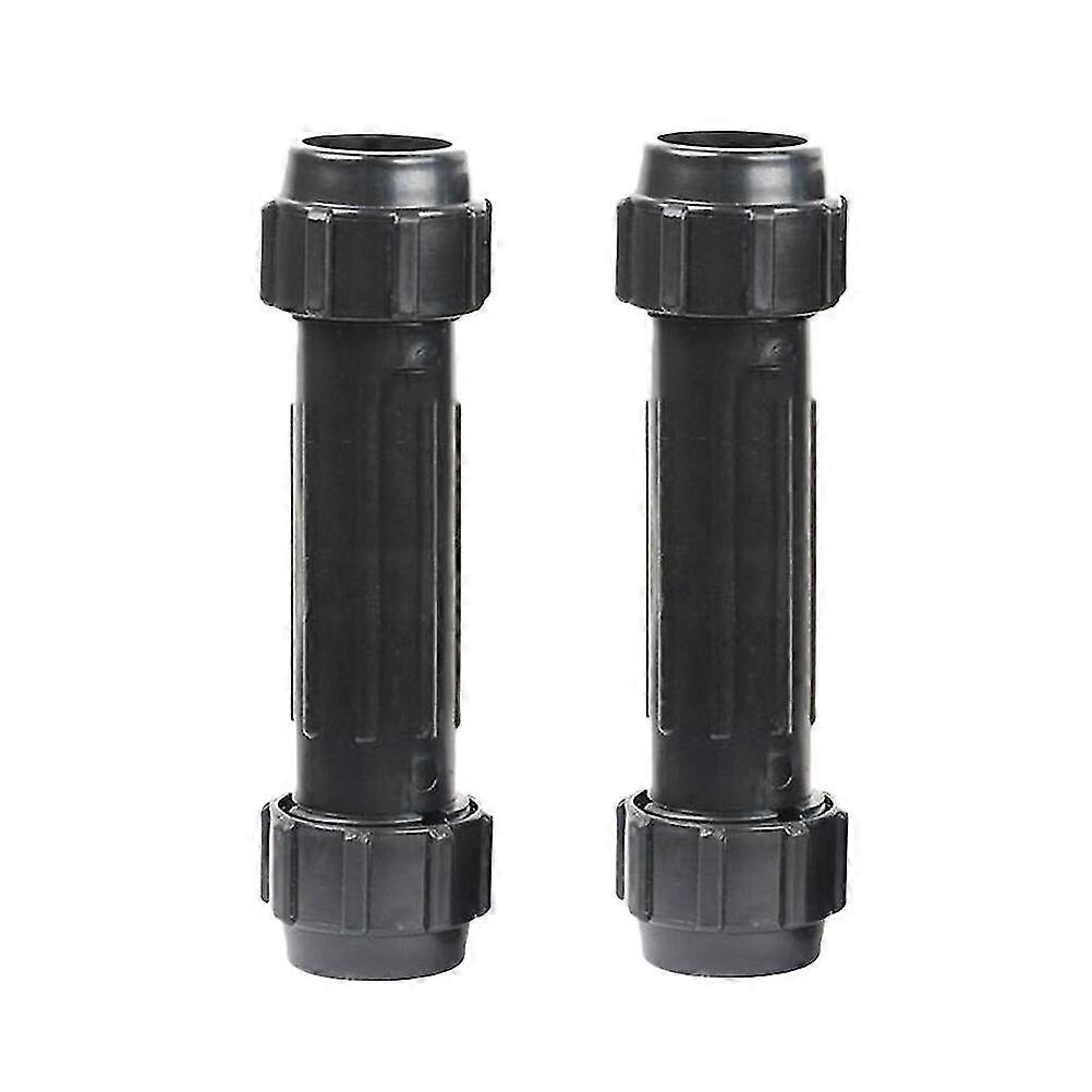 2 Pcs Paddle Connector Boat Paddle Connection Pipe Screw Joint Tool Paddle Connection Pipe