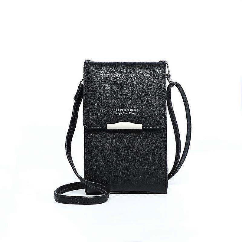 Nuoku Small Crossbody Phone Bag For Women - PU Leather, Adjustable Strap, Magnetic Closure, Elastic Interior With Sponge - View #4