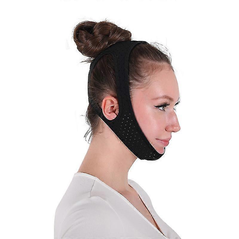 Straight Net Snoring Belt  Triangular Mesh Stopped, Anti-snoring, Adjustable Stop Snoring