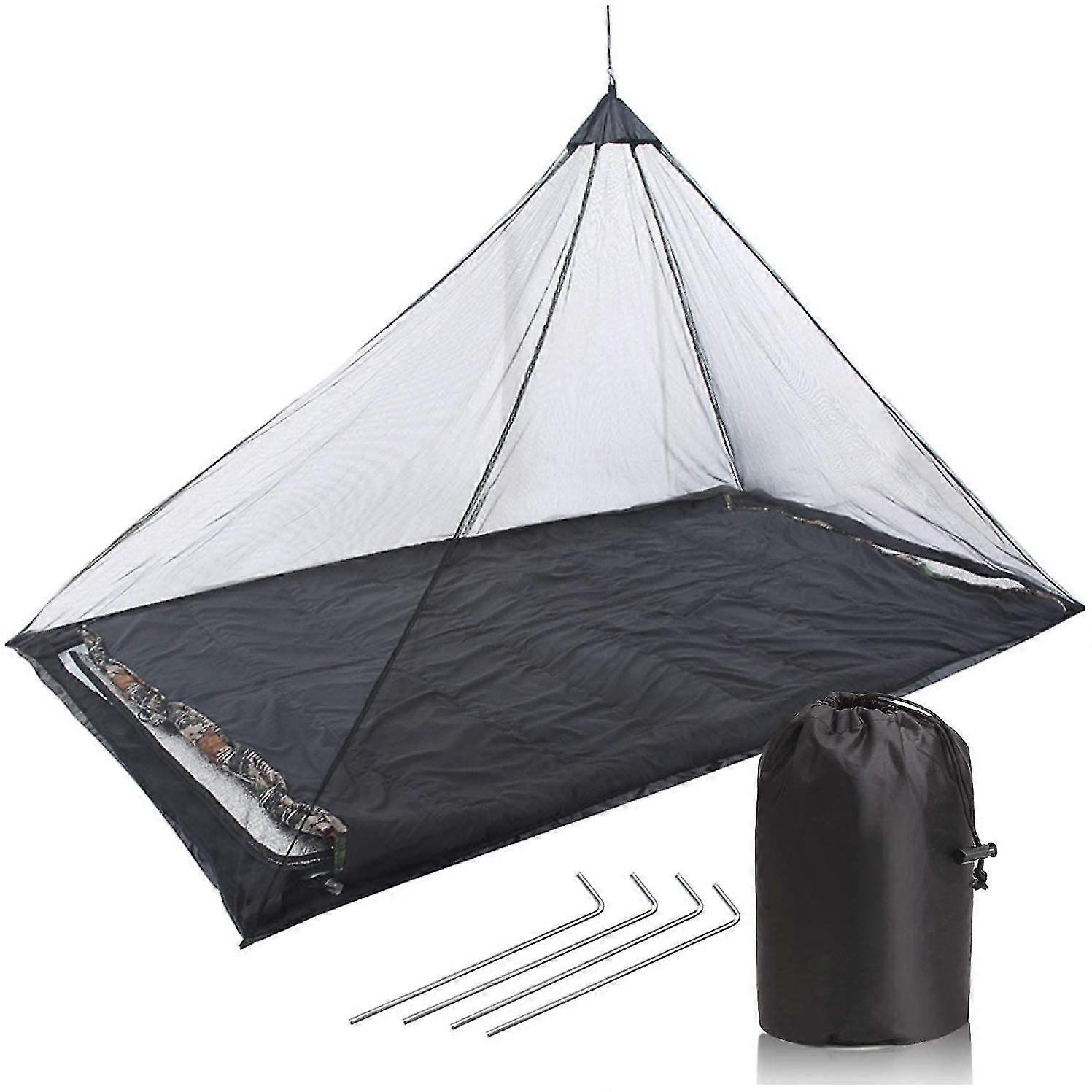 Mosquito Net Single Camping Triangle Mosquito Net Portable Anti-mosquito Travel Leisure Mosquito Net