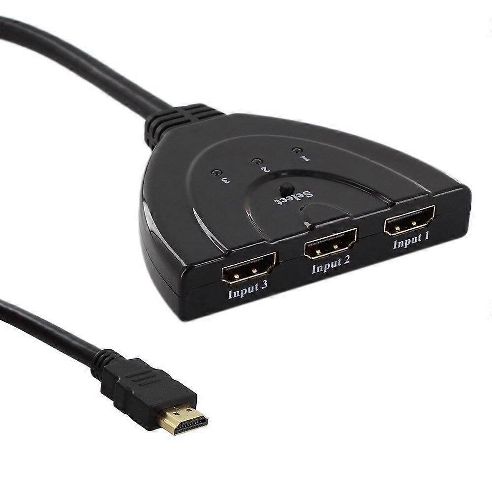 Hdmi Switcher غانا ، محول HDMI ، 3 في 1 HDMI الفاصل أفضل هدية