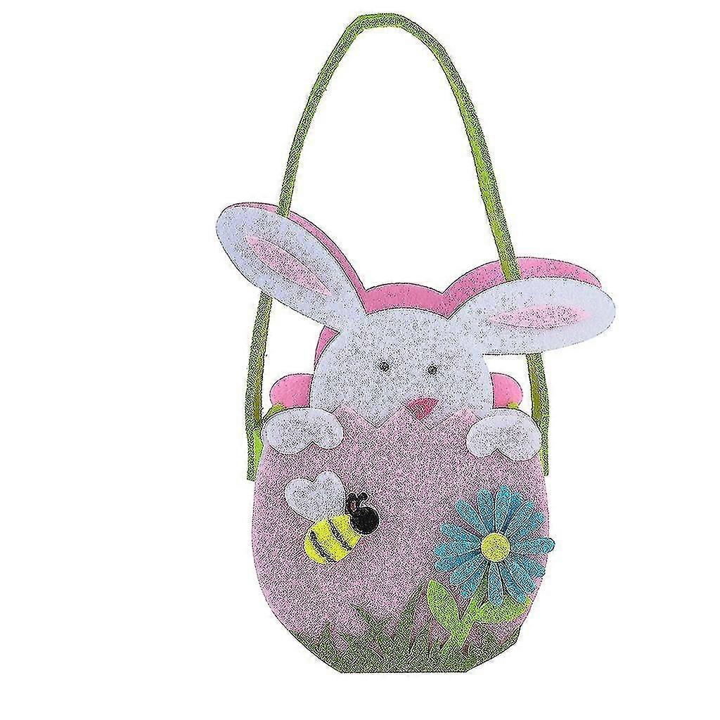 Easter Bunny Gift Bag Rabbit Candy Bag Creative Present Home Accessory