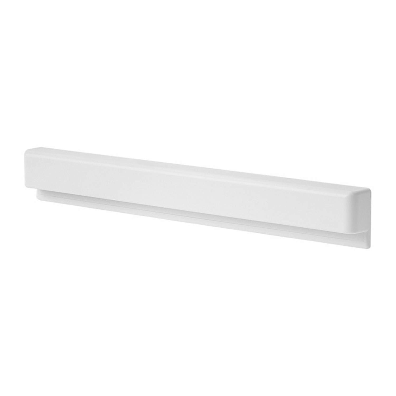 Wall Mount Long Toothpaste Holder Modern No Drill Adhesive Space Saving Heavy Duty Multi-functional
