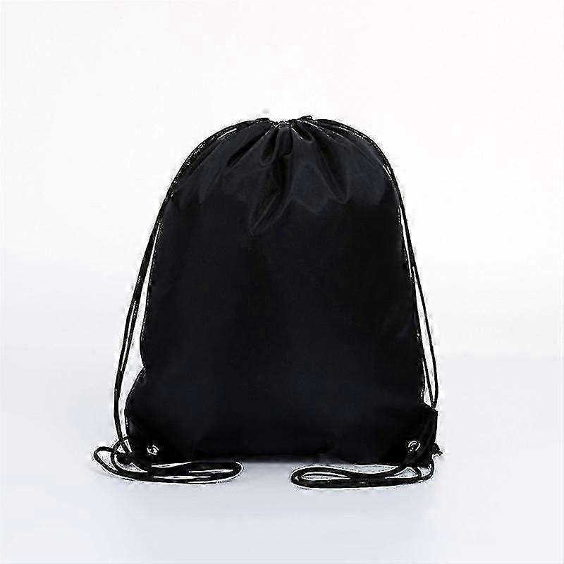 Portable Sports Bag Drawstring Belt Riding Backpack Gym Shoes Bag Storage Bag V1