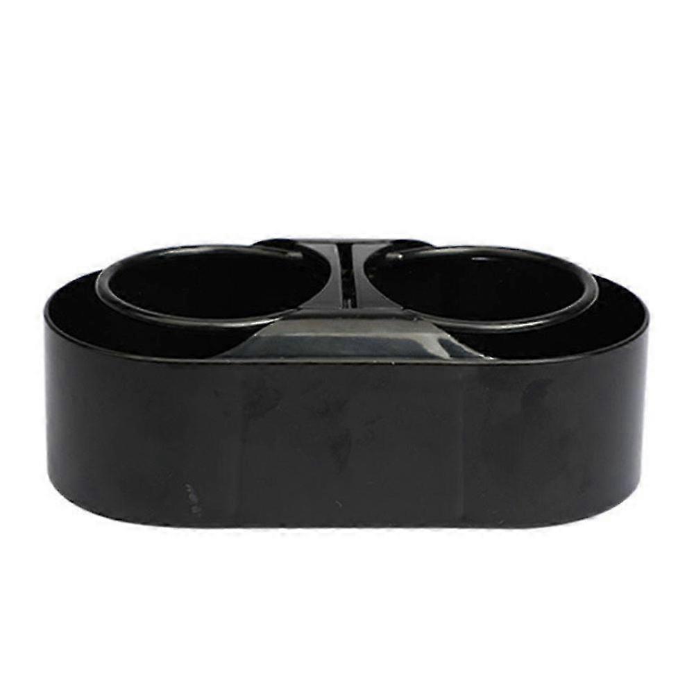 Car Plastic Double-Hole Drink Cup Holder Multifunctional Beverage Cup Rack
