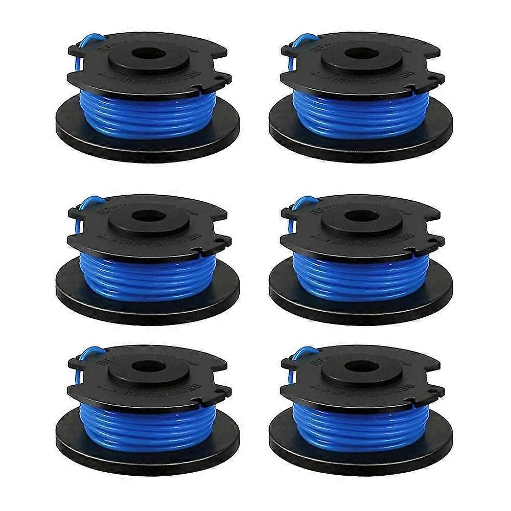 6 Pack Replacement Spools For One+ Ac14rl3a 18v 24v 40v Cordless Trimmers, String Auto-feed