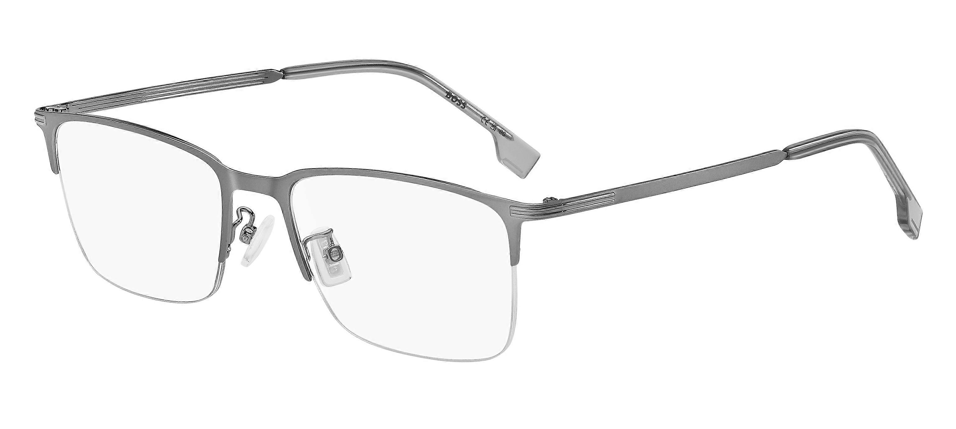 Eyewear Frames HUGO BOSS BOSS 1616/F R81 MATTE RUTHENIUM 54/19/145 MAN